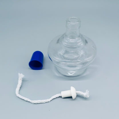 Alcohol burner with wick, 250 mL