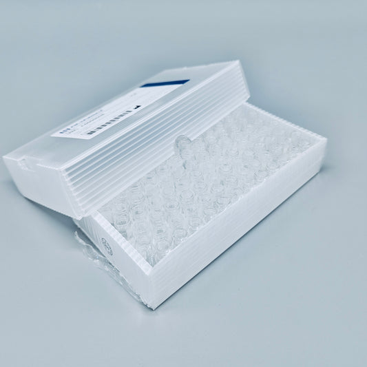 Screw-cap sample vial, clear, 2 mL/9mm, 100 pcs