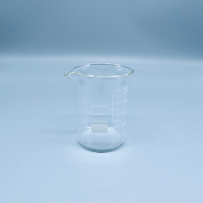 Beakers, Low form, Borosilicate glass