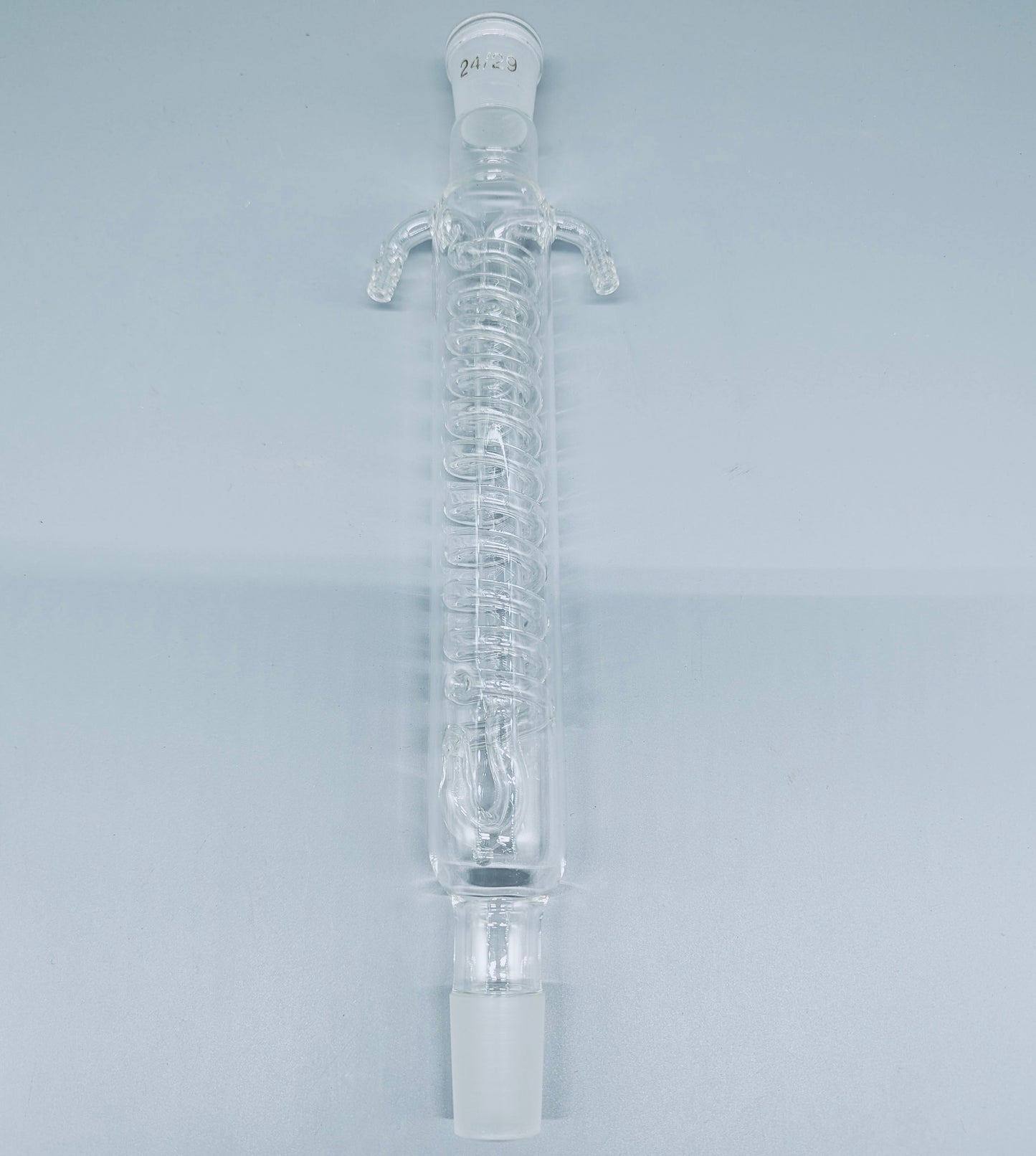 Serpentine reflux condenser