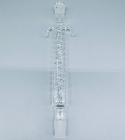 Serpentine reflux condenser