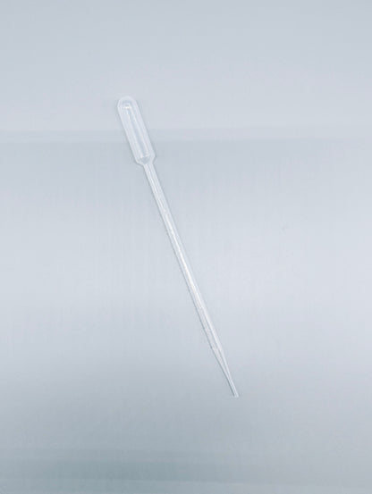 Plastic dropper, 100 pcs/pk