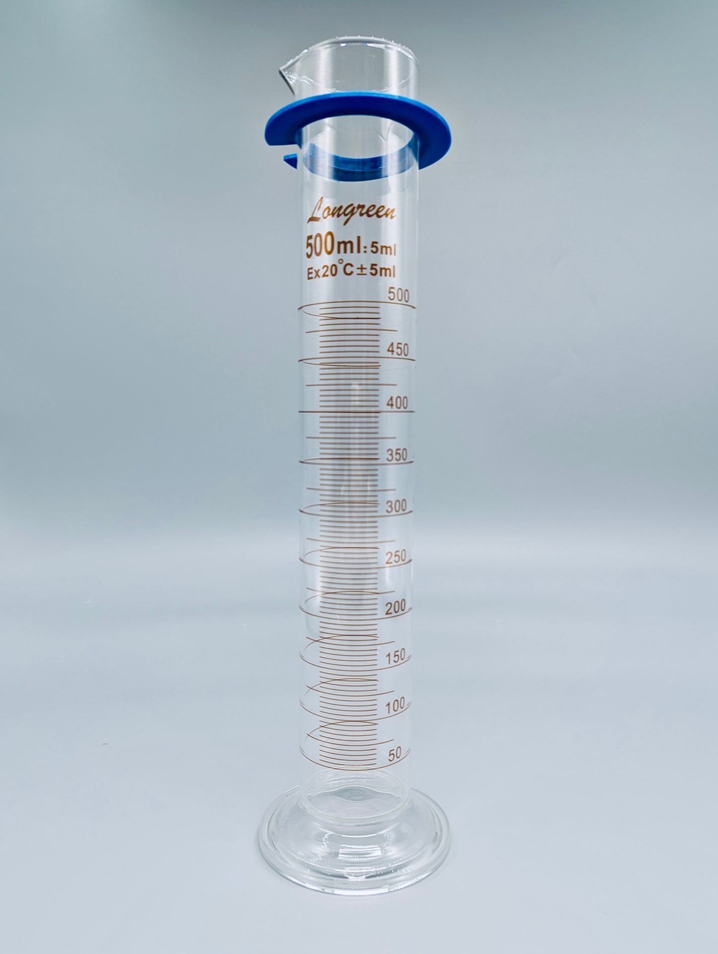 Heavy Duty Borosilicate Glass Graduate Cylinders, 500 mL, 1 pcs/Box