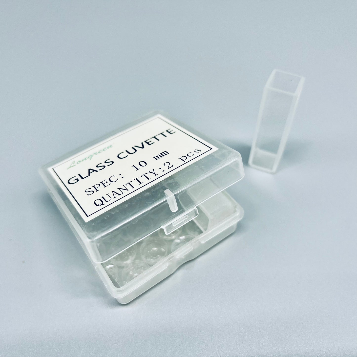Cuvette, glass, 2 pcs/case