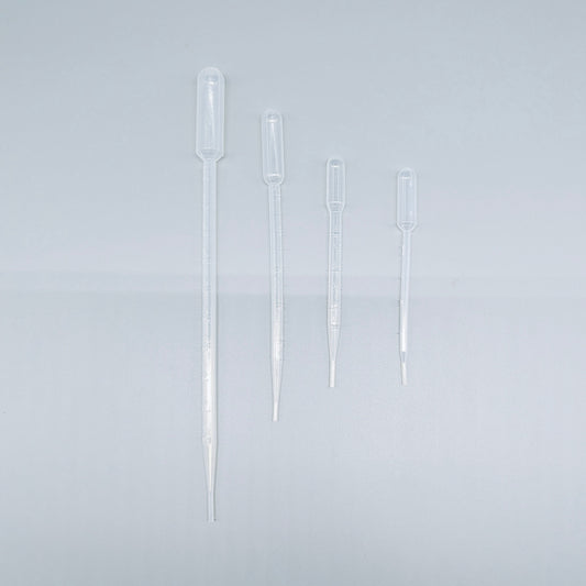 Plastic dropper, 100 pcs/pk