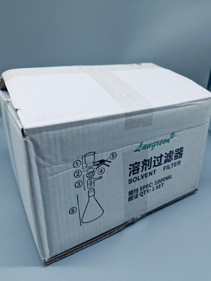 Solvent filter setup, 1000 mL