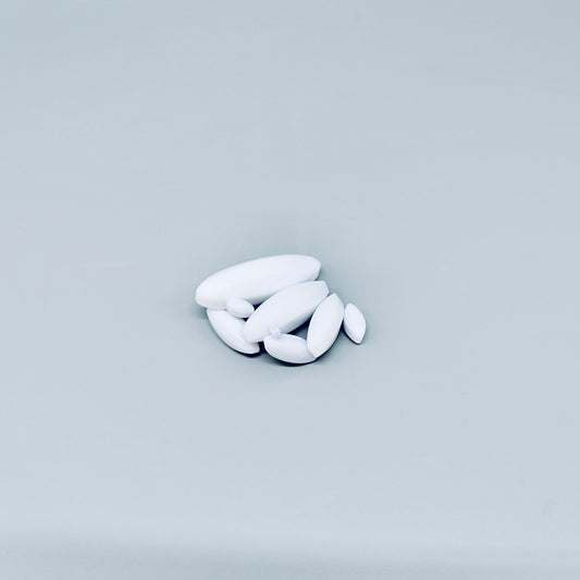 PTFE Magnetic Stir Bar, Olive-Shaped
