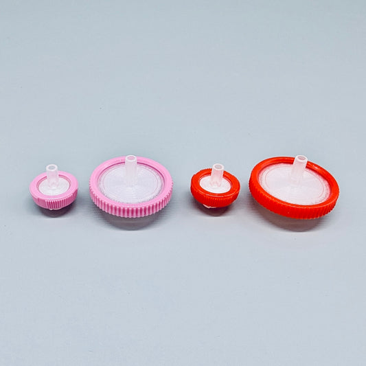 Syringe filters, hydrophilic PTFE