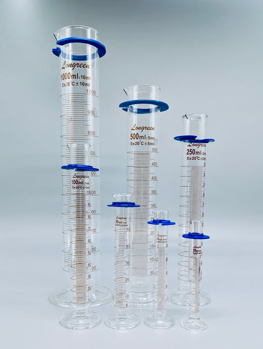 Graduate Cylinders, Heavy Duty Borosilicate Glass