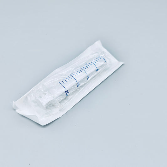 Lab syringes, sterilized, no needle