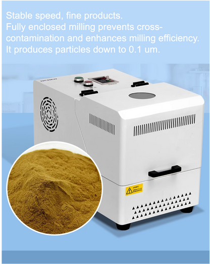LC-PBM-0.4L Planetary Ball Mill and Accessories