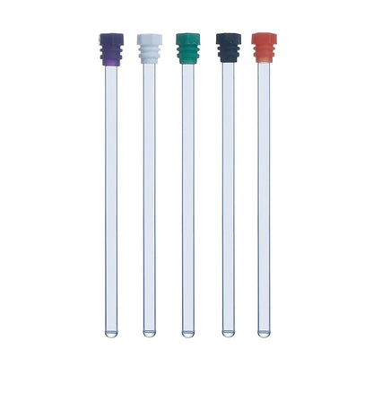NMR tubes, boroscilicate glass, 5 mm, with caps