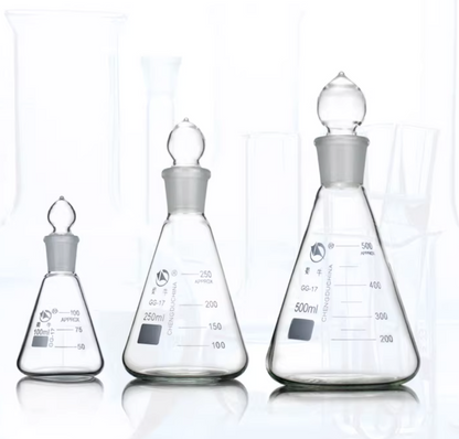 Erlenmeyer flask with standard stopper 24/40