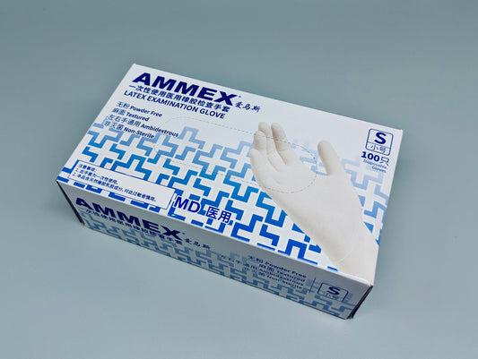 Examination gloves, Latex