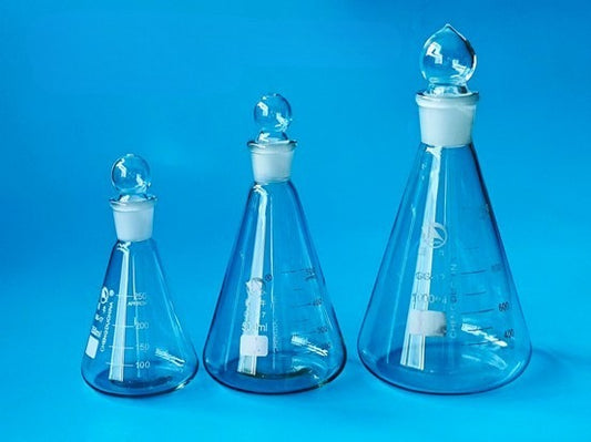 Conical Flask (Erlenmeyer Flask) with Standard Stopper, Shuniu